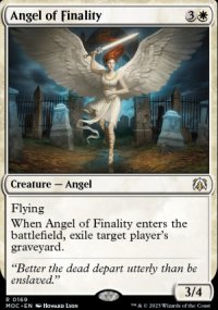 Angel of Finality - March of the Machine Commander Decks