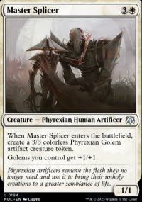 Master Splicer - March of the Machine Commander Decks