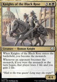 Knights of the Black Rose - March of the Machine Commander Decks