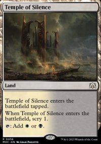 Temple of Silence - March of the Machine Commander Decks