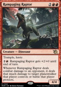 Rampaging Raptor 1 - March of the Machine