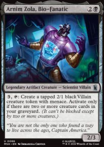 Arnim Zola, Bio-Fanatic - Marvel Super Heroes