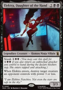 Elektra, Daughter of the Hand - Marvel Super Heroes