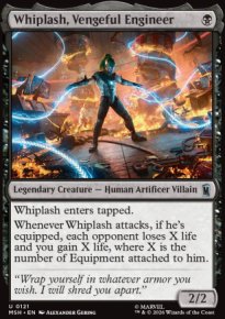 Whiplash, Vengeful Engineer - Marvel Super Heroes