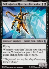 Yellowjacket, Heartless Marauder - Marvel Super Heroes