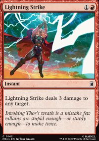 Lightning Strike - Marvel Super Heroes