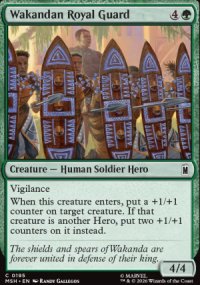 Wakandan Royal Guard - Marvel Super Heroes
