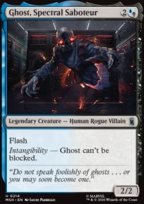 Ghost, Spectral Saboteur - Marvel Super Heroes