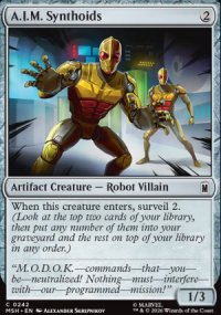 A.I.M. Synthoids - Marvel Super Heroes