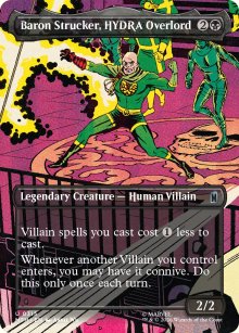 Baron Strucker, HYDRA Overlord - Marvel Super Heroes