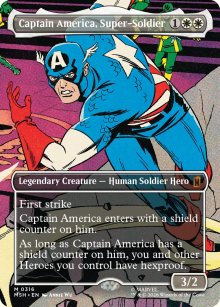 Captain America, Super-Soldier - Marvel Super Heroes