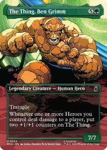 The Thing, Ben Grimm - Marvel Super Heroes