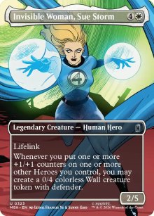 Invisible Woman, Sue Storm - Marvel Super Heroes