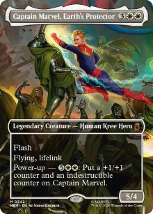 Captain Marvel, Earth's Protector - Marvel Super Heroes