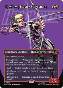 Hawkeye, Master Marksman - Marvel Super Heroes