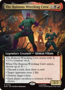 The Ruinous Wrecking Crew - Marvel Super Heroes