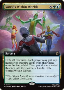 Worlds Within Worlds - Marvel Super Heroes