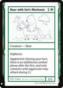 Bear with Set's Mechanic - Mystery Booster