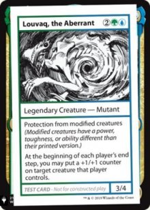 Louvaq, the Aberrant - Mystery Booster