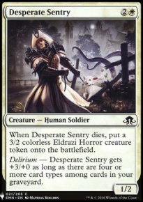 Desperate Sentry - Mystery Booster