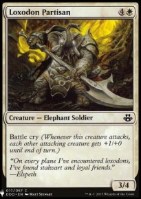 Loxodon Partisan - Mystery Booster
