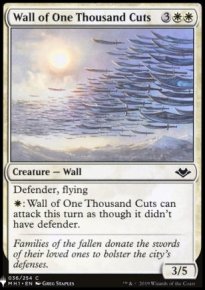Wall of One Thousand Cuts - Mystery Booster