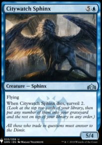 Citywatch Sphinx - Mystery Booster