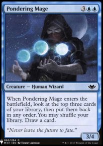 Pondering Mage - Mystery Booster