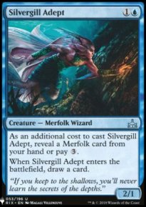 Silvergill Adept - Mystery Booster