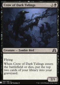 Crow of Dark Tidings - Mystery Booster