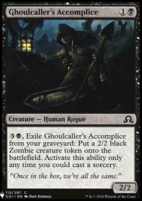 Ghoulcaller's Accomplice - Mystery Booster