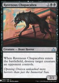 Ravenous Chupacabra - Mystery Booster