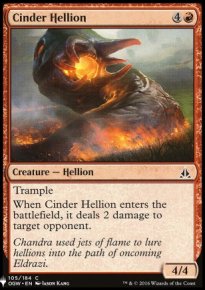 Cinder Hellion - Mystery Booster