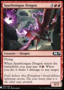 Sparktongue Dragon - Mystery Booster