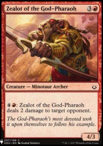 Zealot of the God-Pharaoh - Mystery Booster