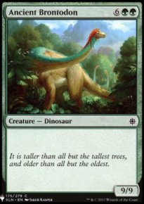 Ancient Brontodon - Mystery Booster