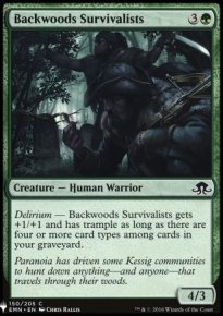 Backwoods Survivalists - Mystery Booster