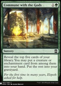 Commune with the Gods - Mystery Booster