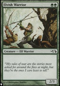Elvish Warrior - Mystery Booster