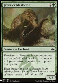 Frontier Mastodon - Mystery Booster