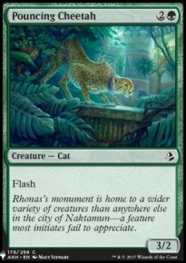 Pouncing Cheetah - Mystery Booster