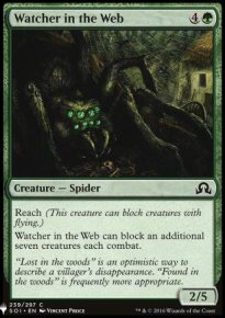 Watcher in the Web - Mystery Booster
