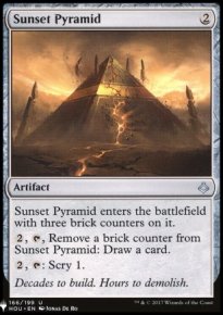 Sunset Pyramid - Mystery Booster
