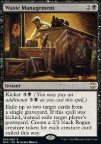 Waste Management 1 - Streets of New capenna Commander Decks