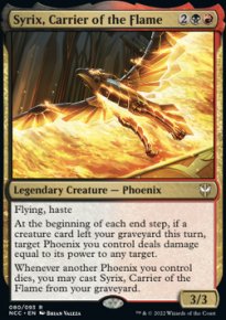 Syrix, Carrier of the Flame 1 - Streets of New capenna Commander Decks