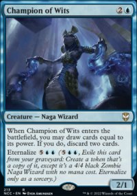 Champion of Wits - Streets of New capenna Commander Decks