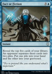 Fact or Fiction - Streets of New capenna Commander Decks