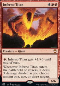 Inferno Titan - Streets of New capenna Commander Decks