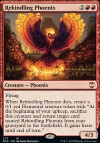 Rekindling Phoenix - Streets of New capenna Commander Decks