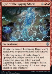 Rite of the Raging Storm - Streets of New capenna Commander Decks